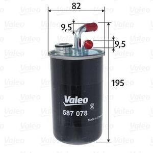 Palivový filtr VALEO 587078