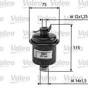 Palivový filtr VALEO 587208