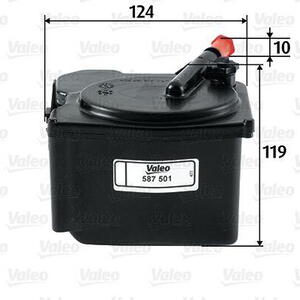 Palivový filtr VALEO 587501
