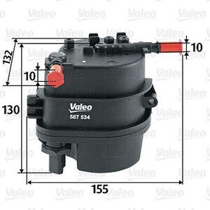 Palivový filtr VALEO 587534