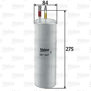 Palivový filtr VALEO 587547