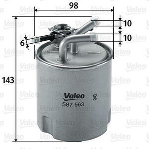 Palivový filtr VALEO 587563