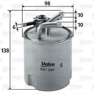 Palivový filtr VALEO 587564