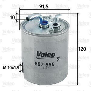 Palivový filtr VALEO 587565