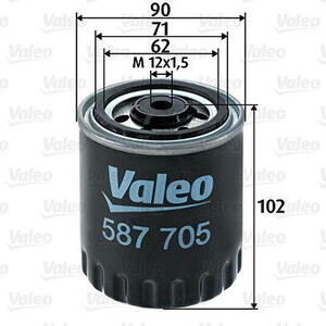 Palivový filtr VALEO 587705