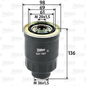 Palivový filtr VALEO 587707