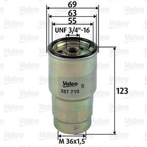Palivový filtr VALEO 587710