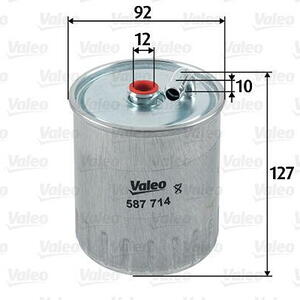 Palivový filtr VALEO 587714