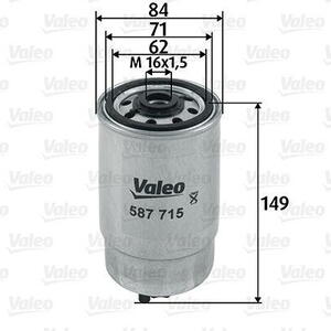 Palivový filtr VALEO 587715