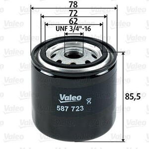 Palivový filtr VALEO 587723