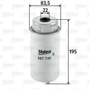 Palivový filtr VALEO 587730