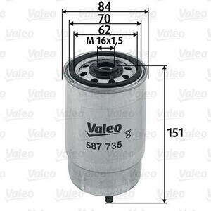Palivový filtr VALEO 587735