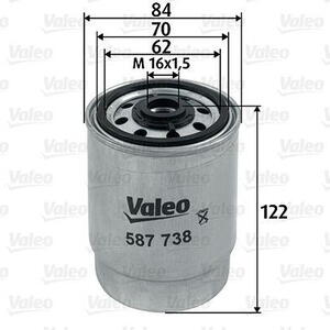 Palivový filtr VALEO 587738