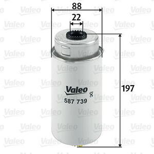 Palivový filtr VALEO 587739