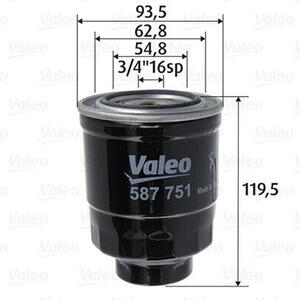 Palivový filtr VALEO 587751