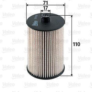 Palivový filtr VALEO 587926
