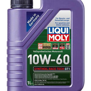 Plně syntetický motorový olej LIQUI MOLY GT1 10W60 1L