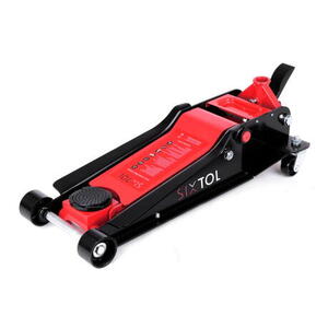 Pojízdný hydraulický zvedák heavy-duty 4T nízkoprofilový, s pedálem SX JACK PEDAL 4T BLACK
