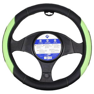 Potah volantu Cappa LANTERN 37-39cm černý/fluo