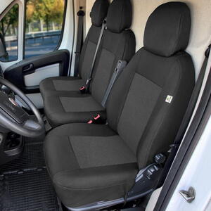 Přesné autopotahy Fiat Ducato 2014- (1+2)