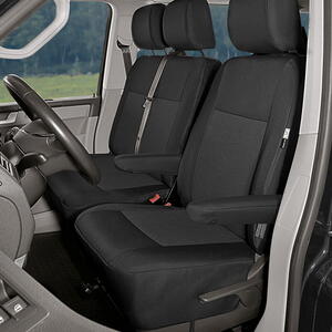 Přesné autopotahy VW Transporter T6 2015-2020 (1+2)