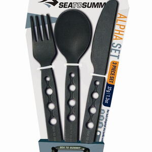 příbor SEA TO SUMMIT Alphaset 3pc Cutlery Set velikost: OS (UNI)
