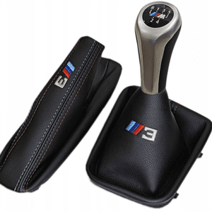 Řadící páka s manžetou BMW E46 + manžeta ruční brzdy /// M-PAKET varianta: 3