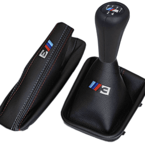 Řadící páka s manžetou BMW E46 + manžeta ruční brzdy /// M-PAKET varianta: 7