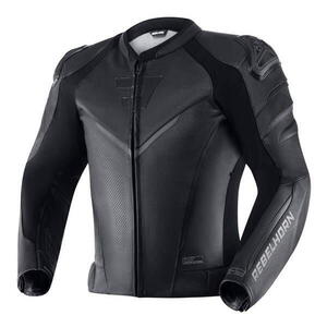 Rebelhorn FIGHTER černá sportovní kožená bunda na motorku 50