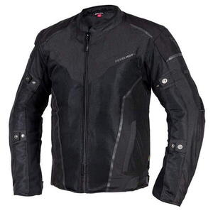 Rebelhorn HIFLOW IV černá textilní bunda na motorku S