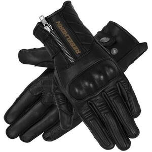 Rebelhorn HUNTER černé kožené rukavice na motorku XL