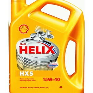 Shell Helix HX5 15W-40 4 l