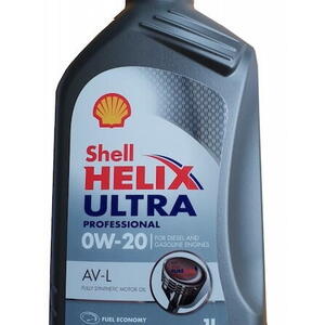 SHELL Helix Ultra AV-L 0W-20 1 l