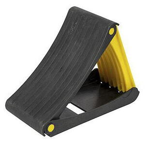 Skládací klín Bo-Camp Wheel block foldable Barva: černá/žlutá