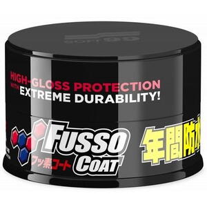 Soft99 New Fusso Coat 12 Months Wax Dark - syntentický vosk Druh vosku: Dark - pro tmavé l