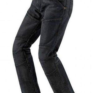 SPIDI CREW, černé, obšívka Cordura®/denim bavlna jeans kalhoty na moto