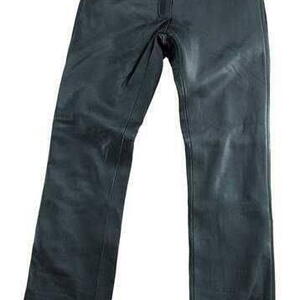 SQ MEMPHIS dámské kožené jeans kalhoty nejen na motorku 36