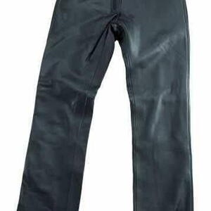 SQ MEMPHIS dámské kožené jeans kalhoty nejen na motorku 38