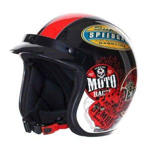Stealth HD320 otevřená helma barevná, přilba na motorku M