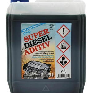 Super Diesel Aditiv, ZIMNÍ aditivum do nafty 5L  (VIF prověřená a funkční přísada do nafty