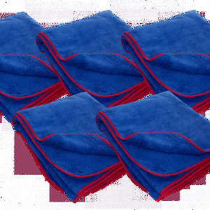 Sušící ručník z mikrovlákna Fluffy  XL 90 x 60 cm, 450 g/m2, sada 5 ks