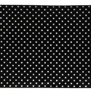 TWOEIGHTFIVE multifunkční šátek na krk Dots, puntíky bílo-černé
