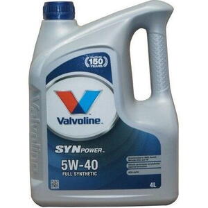 VALVOLINE SYNPOWER 5W-40 4L