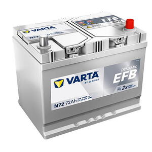 VARTA Blue Dynamic EFB 12V 72Ah 760A 572 501 076