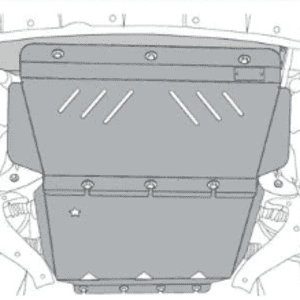 VOLKSWAGEN AMAROK - Ocelový ochranný kryt motoru a chladiče
