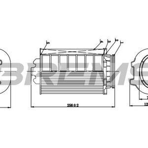 Vzduchový filtr BREMSI FA1063