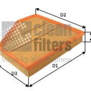Vzduchový filtr CLEAN FILTERS MA3492