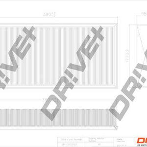 Vzduchový filtr DRIVE DP1110.10.0127