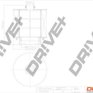 Vzduchový filtr DRIVE DP1110.10.0192