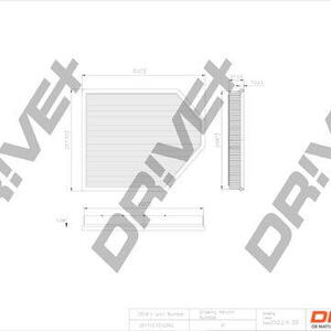 Vzduchový filtr DRIVE DP1110.10.0340
